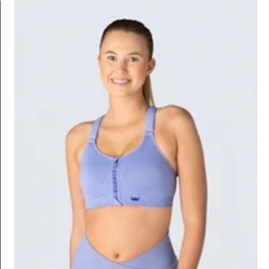 SHEFIT Low Impact Sports Bra - Periwinkle - Luxe